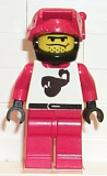LEGO twn009 Race - Red, Black Helmet